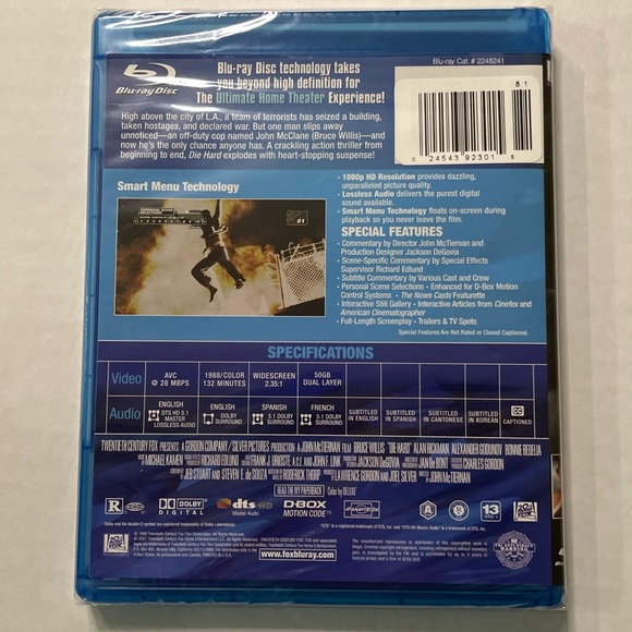 Die Hard Bruce Willis Blu-ray Promo 2007 NIP - Picture 2 of 5
